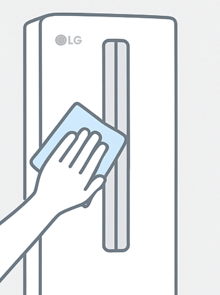 🧼 LG 휘센 스탠드 에어컨 셀프 청소 방법
